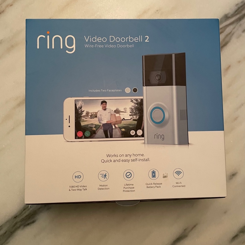RING Video Doorbell 2 - New in Box!